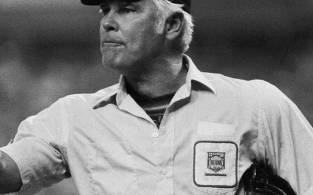 Hall of fame umpire Doug Harvey is born