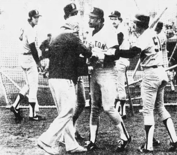 Jim Rice and Sox VP Crowley face off in Spring Training